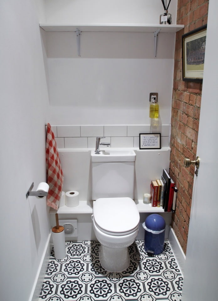 bagno in stile loft