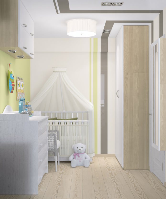Monolocale di 33 mq con cameretta per bambini