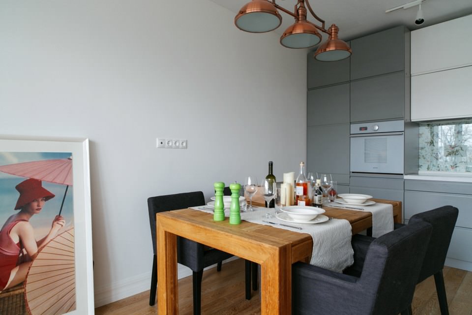 cucina-sala da pranzo