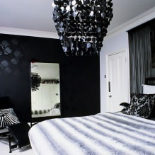 Interni in bianco e nero: caratteristiche del design, 60 foto-8