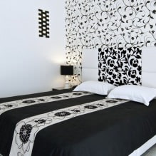 Interni in bianco e nero: caratteristiche del design, 60 foto-11