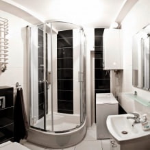Interni nei toni del bianco e del nero: caratteristiche del design, 60 foto-0