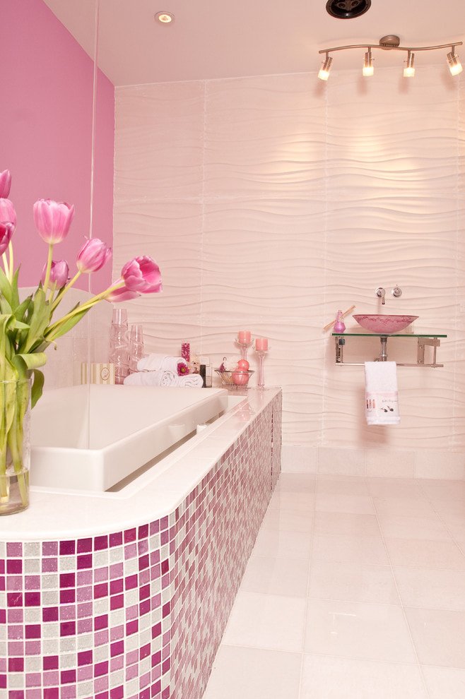 bagno rosa