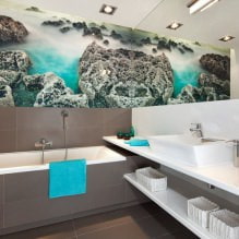 Interni del bagno in stile moderno: 60 migliori foto e idee di design-1