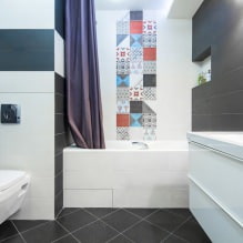 Interni del bagno in stile moderno: 60 migliori foto e idee per design-4