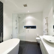 Arredo bagno in stile moderno: 60 migliori foto e idee di design-10
