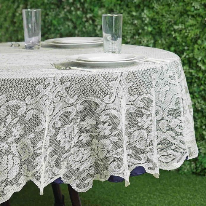 Tovaglia vintage in tulle
