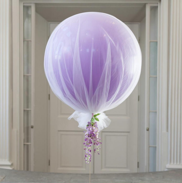 Palloncino con tulle