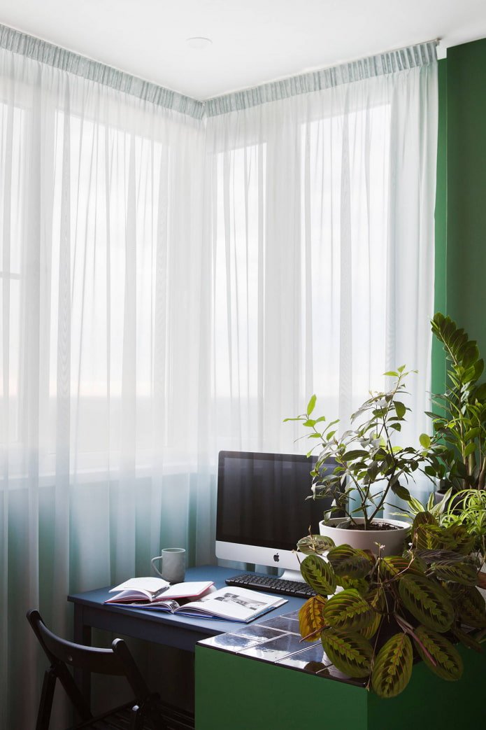 studio sul balcone