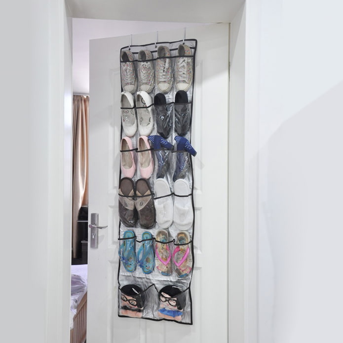 organizer da appendere alla porta