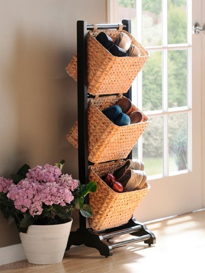 cestini per scarpe country