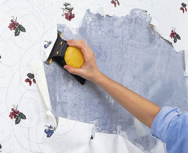 preparazione delle pareti per l'incollaggio