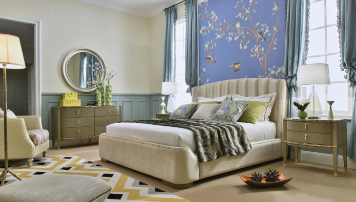 Letto tra le finestre