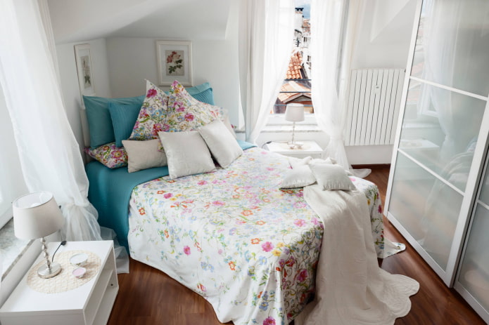 Letto in diagonale