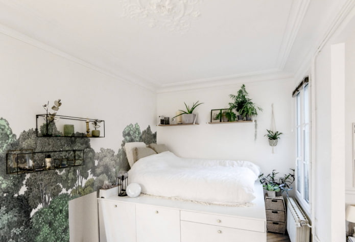 Letto sull'armadio