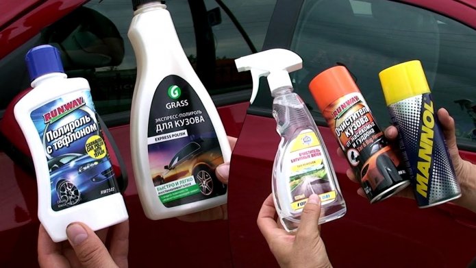 Lucidante liquido per carrozzeria