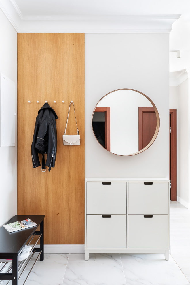 Area d'ingresso in stile minimalista