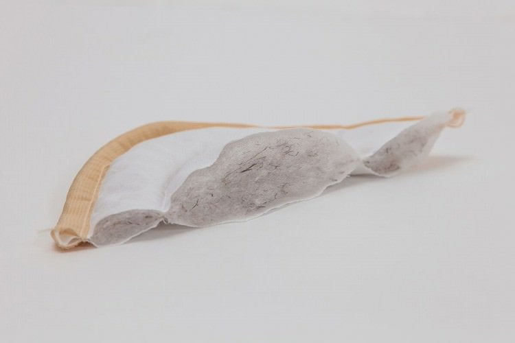 coperta con imbottitura in lino