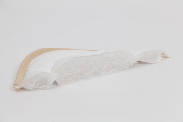 una coperta con imbottitura in cotone