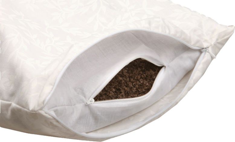 cuscino di grano saraceno per bambini