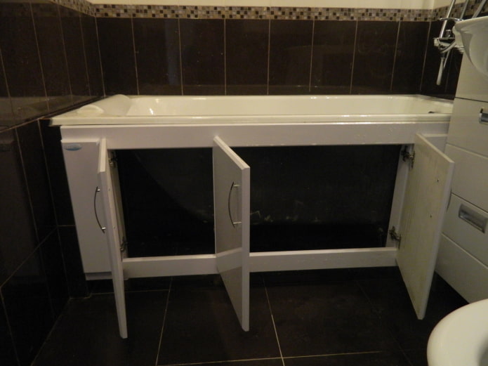 parete per vasca in MDF