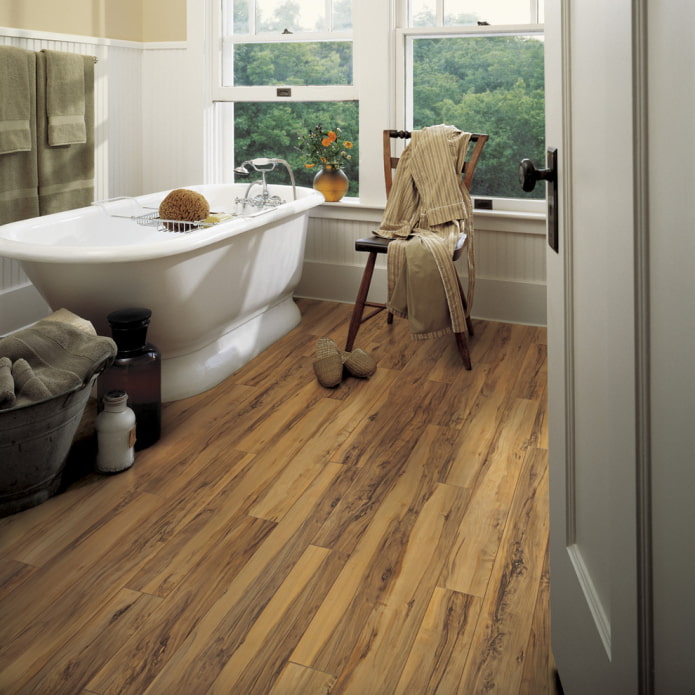 Laminato in bagno