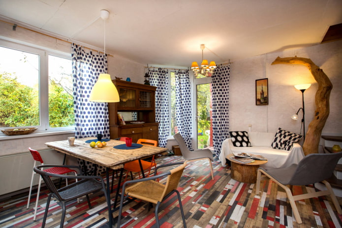 Sala da pranzo-soggiorno