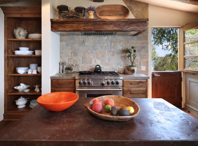 cucina in stile country