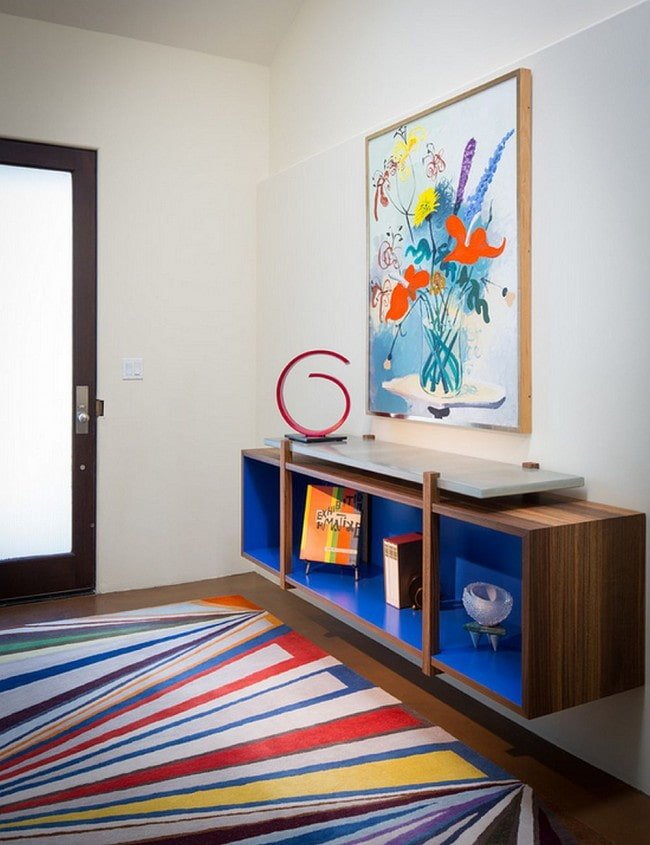 dipinti feng shui nell'interno del corridoio