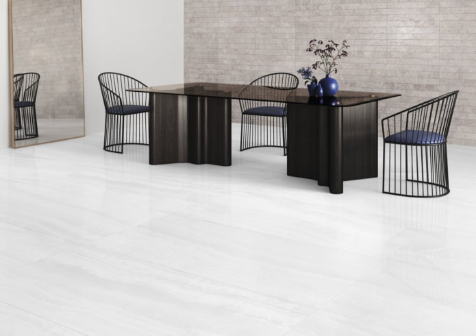 gres porcellanato chiaro per pavimenti
