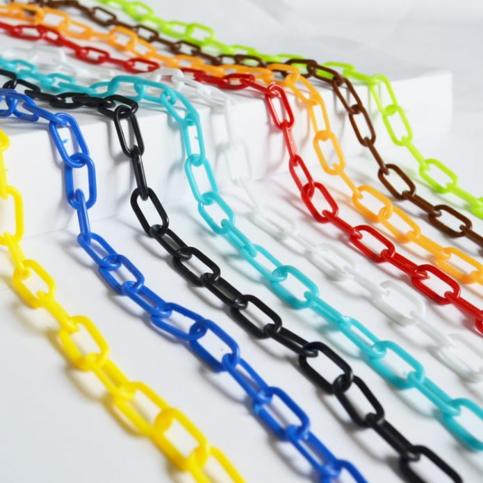 catene di plastica