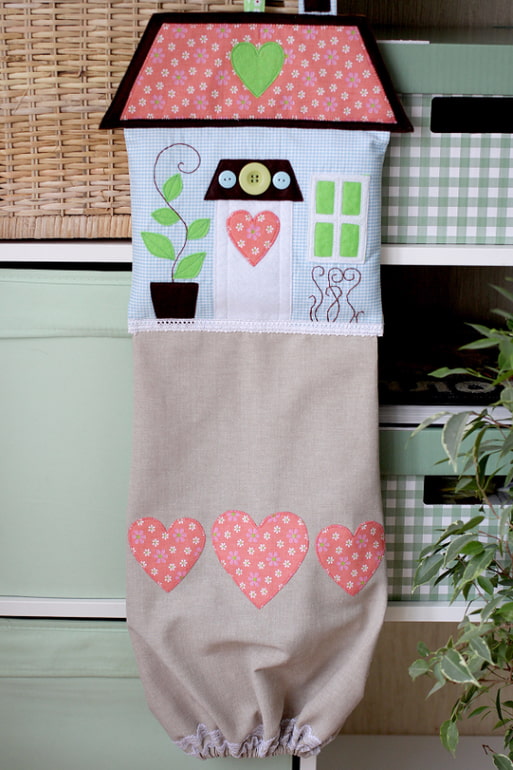 Borsa a forma di casa
