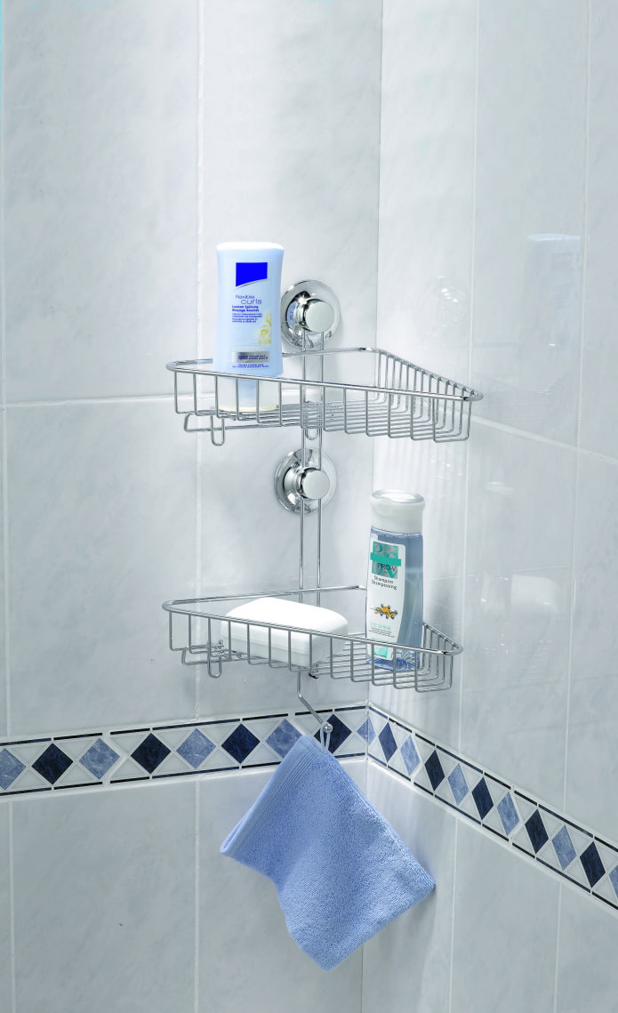 Scaffale angolare