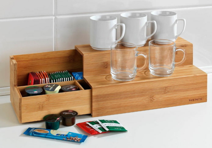 contenitore di legno