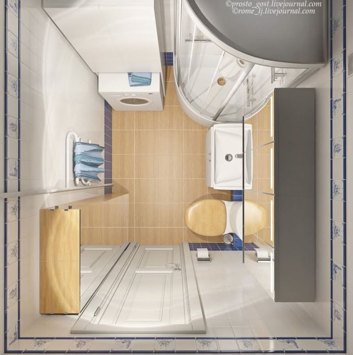 Visualizzazione del bagno