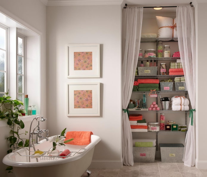 design della dispensa all'interno