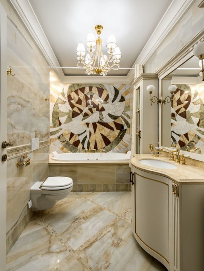 bagno in stile classico