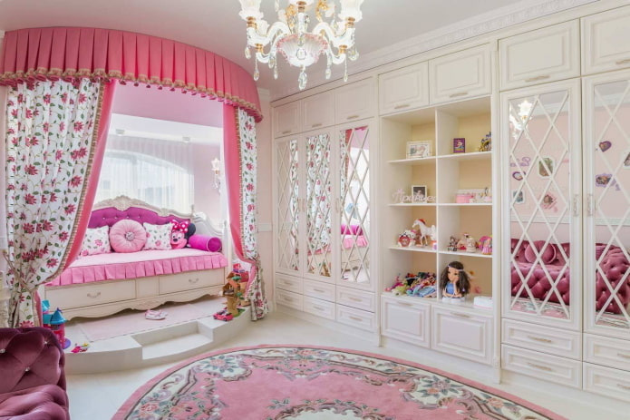 cameretta classica per bambini
