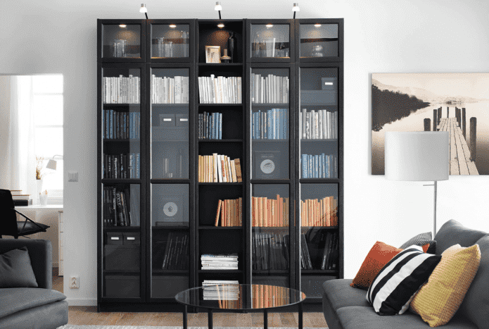 libreria in interni 
