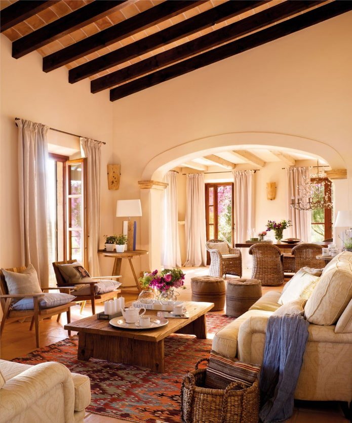 travi sul soffitto