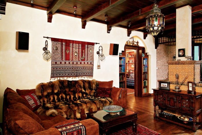 soffitto in legno in casa