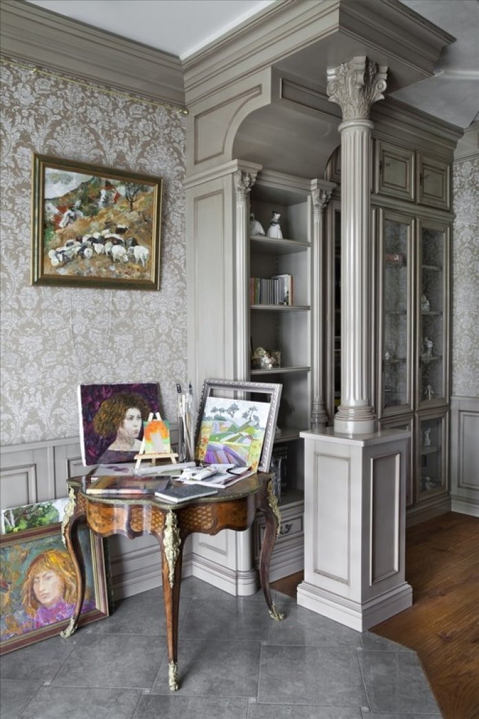 mobili con stucco