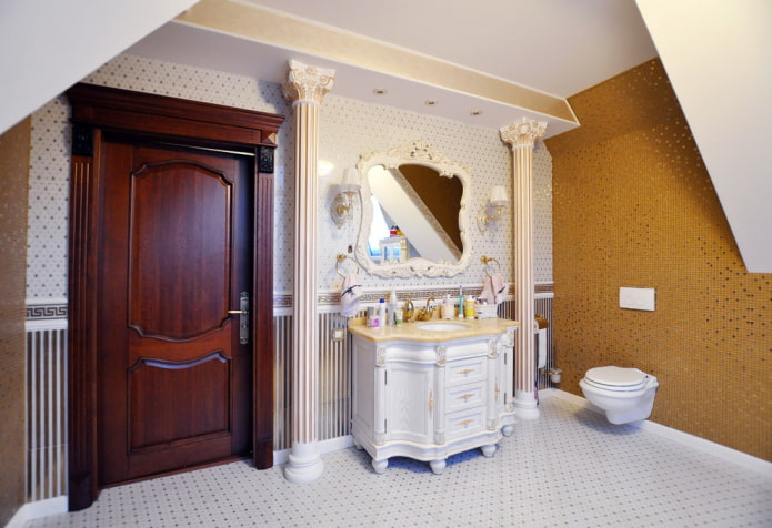 colonne nel bagno