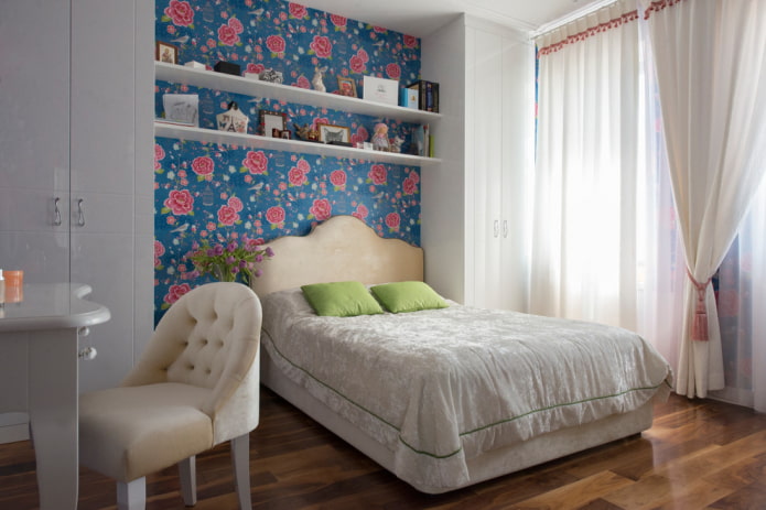 decorazione della camera da letto per una ragazza adolescente