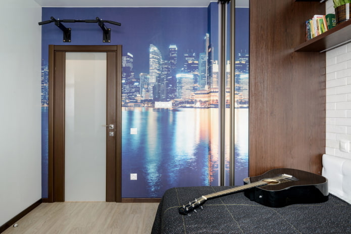 decorazione della camera da letto per un ragazzo adolescente