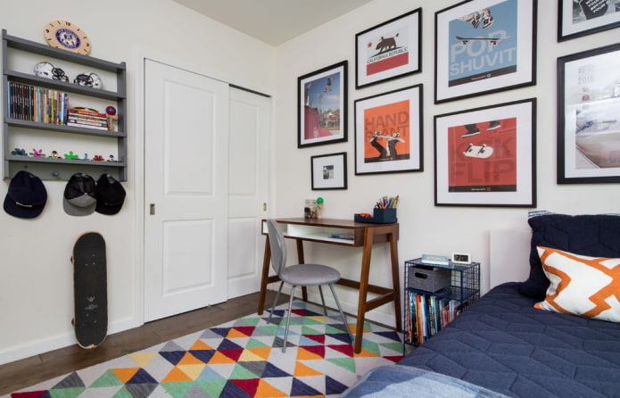 decorare una camera da letto per un adolescente