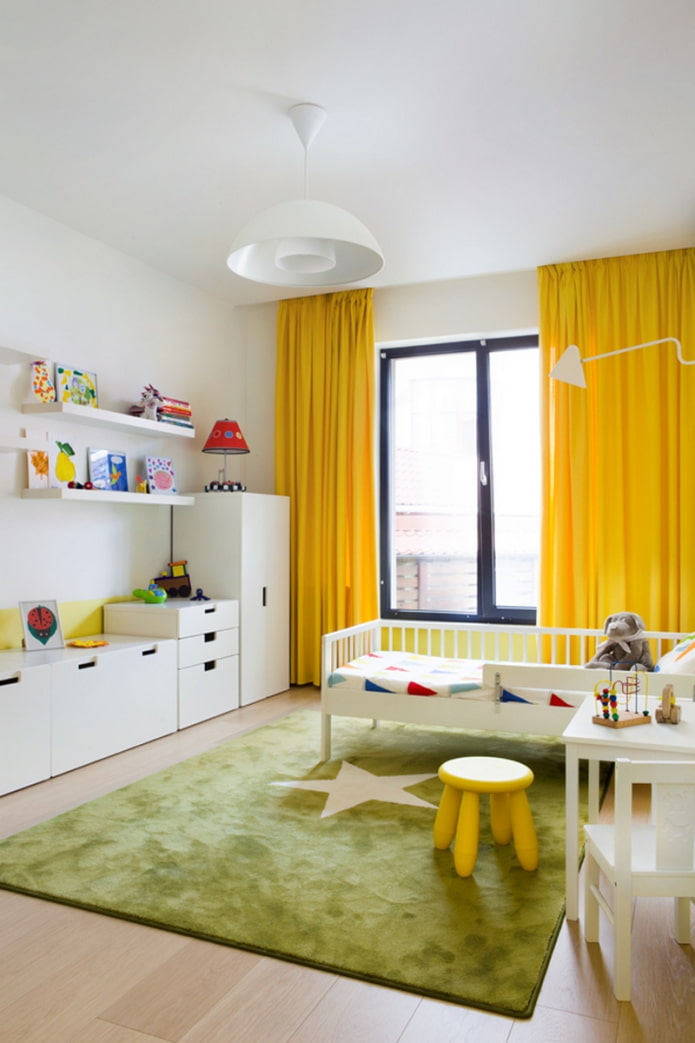 illuminazione nella cameretta dei bambini
