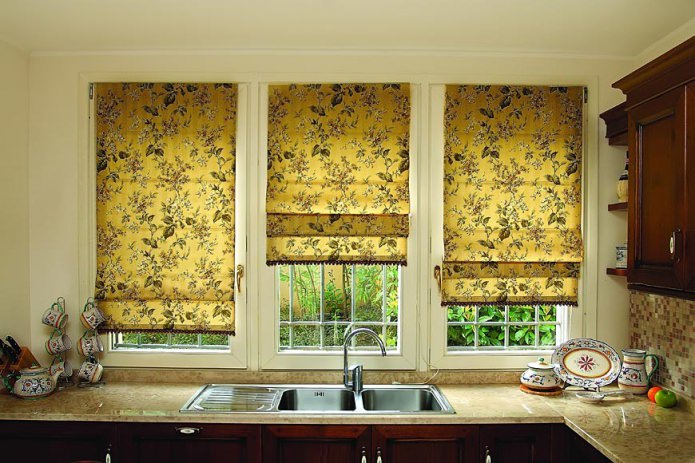 tende di cotone con jacquard