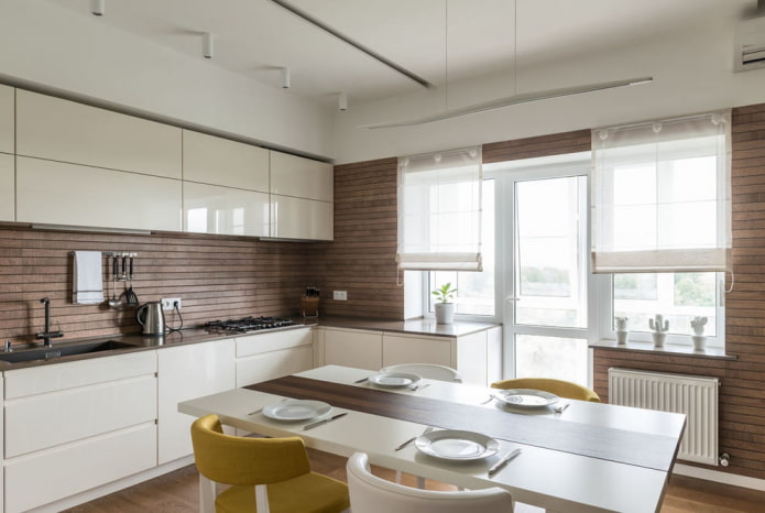 Tende a rullo in cucina