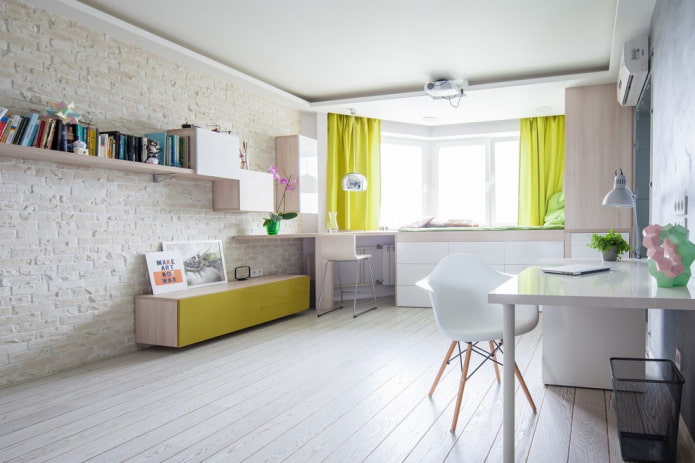 tende corte in stile moderno